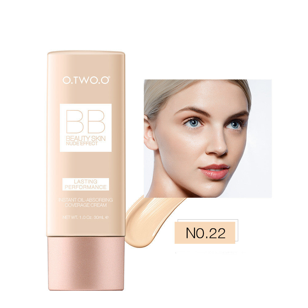 Clear Hydrating Powder Bb Cream Waterproof Non-removal Foundation