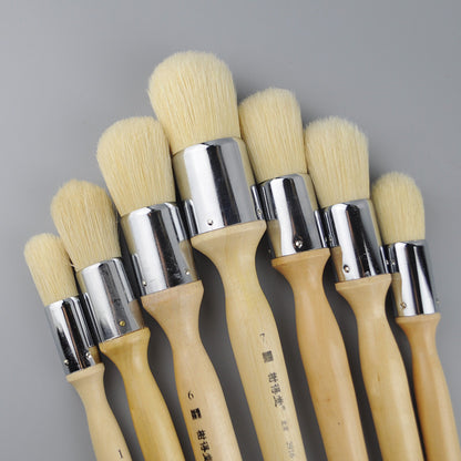 Bristles Large Oil Paint Brush Acrylic Paint Brush