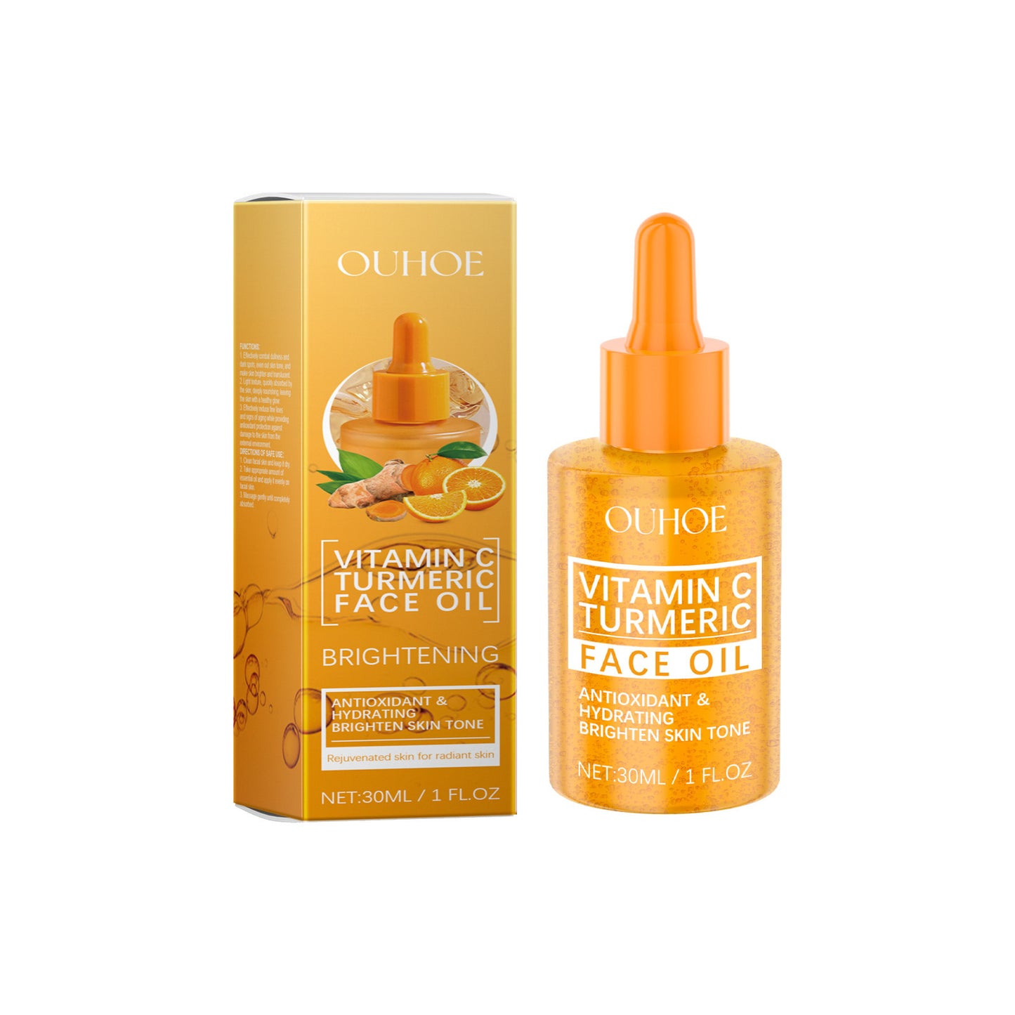 Vitamin C Turmeric Brightening Oil Vitamin C Moisturizing Face